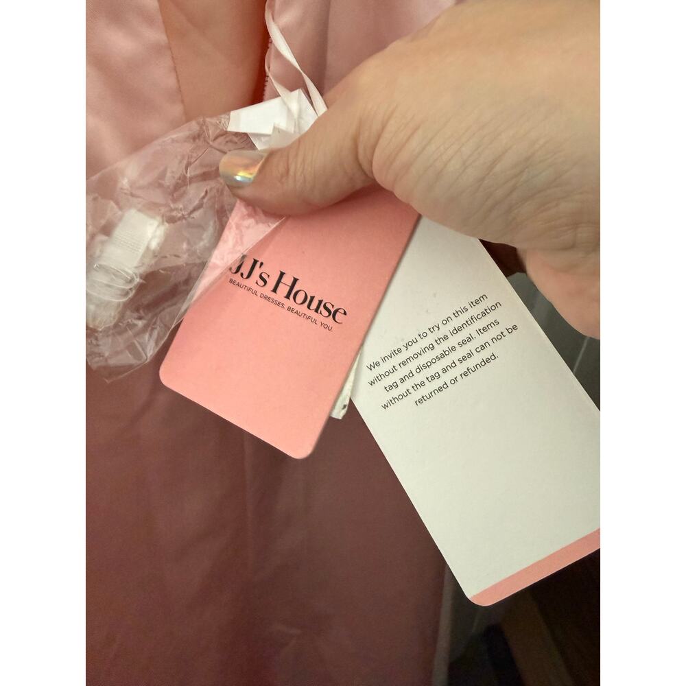JJ's House Pink Corset Prom/Formal Dress Size 16 NWT - Picture 7 of 10